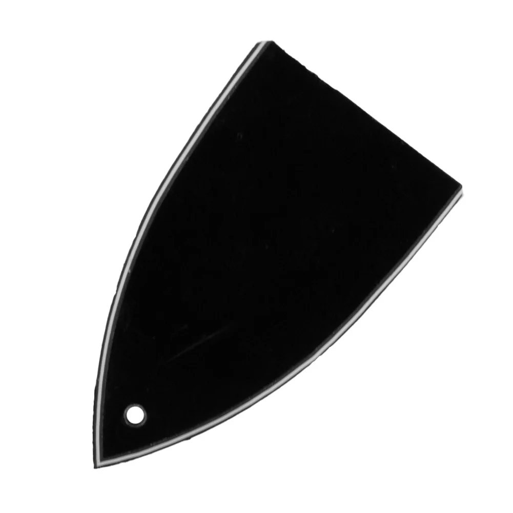 Parts & Accessories Truss Rod Cover Plastic Triangle Type White & Black 1 Screw Holes 1.72x0.98x0.07Inch 3 Ply
Parts & Accessories Truss Rod Cover Plastic Triangle Type White & Black 1 Screw Holes 1.72x0.98x0.07Inch 3 Ply