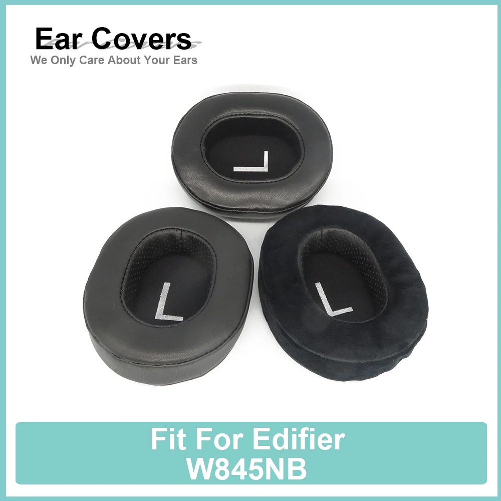 

Earpads For Edifier W845NB Headphone Earcushions Protein Velour Sheepskin Pads Foam Ear Pads Black Comfortable