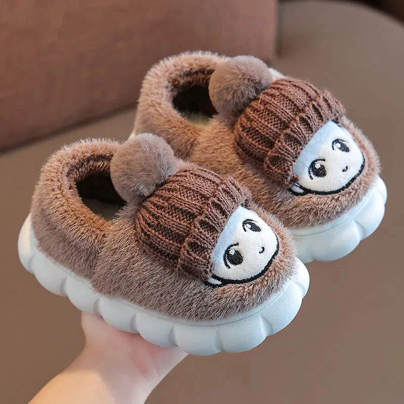Winter Cute Baby Shoes Infant Slippers Toddler Infant Boys Girls Plush Cartoon Anti-slip Pre-walker Warm Slipper
Winter Cute Baby Shoes Infant Slippers Toddler Infant Boys Girls Plush Cartoon Anti-slip Pre-walker Warm Slipper