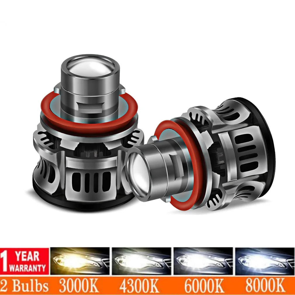 2x LED Auto Fog Light Projector Lens Lamp For Car Headlight H11 H8 H9 9005 HB3 9006 HB4 H7 100W 30000Lms Light Bulbs 6000K
2x LED Auto Fog Light Projector Lens Lamp For Car Headlight H11 H8 H9 9005 HB3 9006 HB4 H7 100W 30000Lms Light Bulbs 6000K