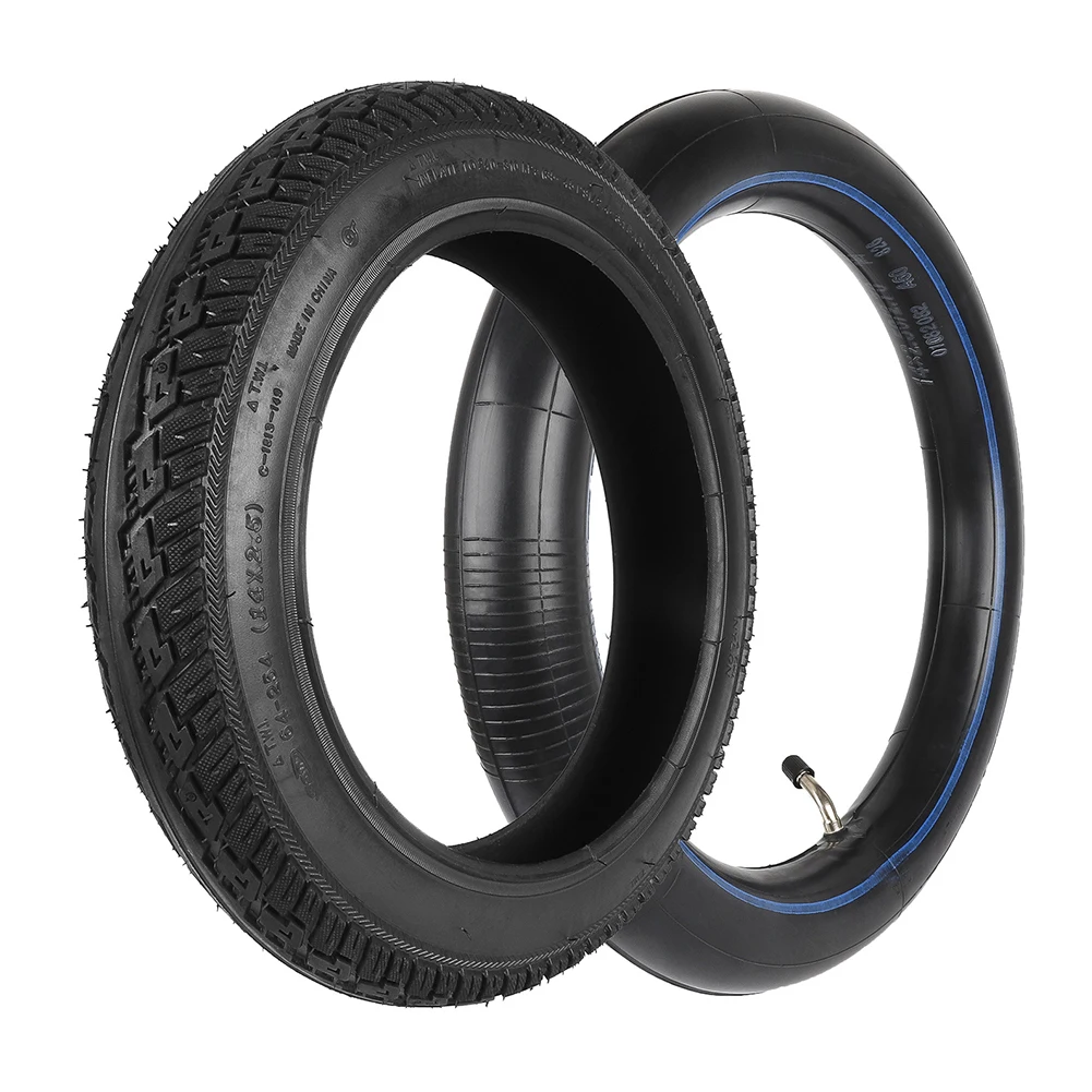 14 Inch 14x2.50 Inner Tube&Outer Tyre Fits For Electric Bicycle Electric Vehicle Reinforced Stable-proof Tyre E-Bike Accessorie
14 Inch 14x2.50 Inner Tube&Outer Tyre Fits For Electric Bicycle Electric Vehicle Reinforced Stable-proof Tyre E-Bike Accessorie