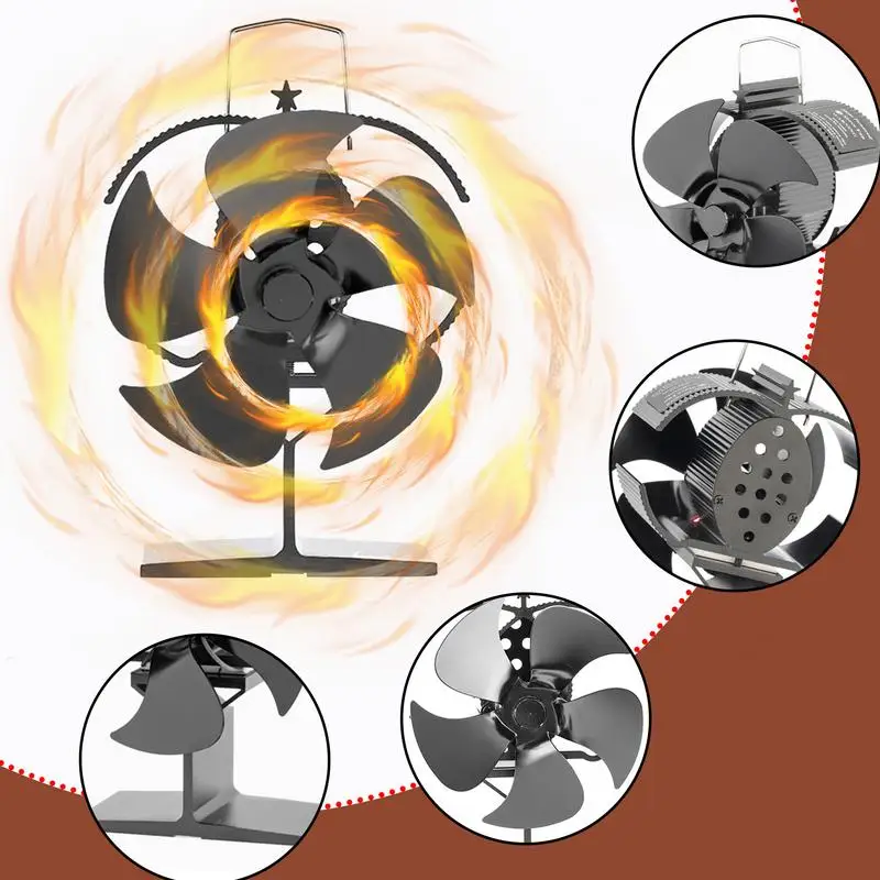 5 лезвия, черный камин, дневная деревянная горелка Ecofan, бесшумное эффективное распределение тепла, домашнее освещение
5 лезвия, черный камин, дневная деревянная горелка Ecofan, бесшумное эффективное распределение тепла, домашнее освещение