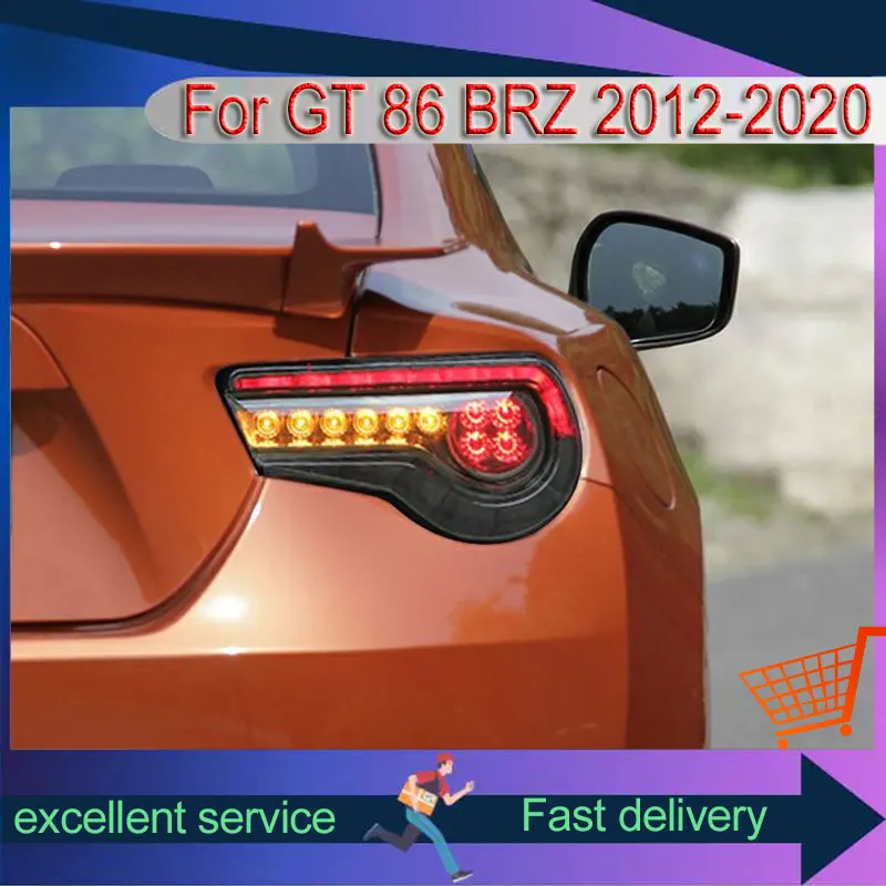 New Style Auto Taillights For Toyota GT86 BRZ 2012-2020 Modified Upgrade Rear Lamps Full LED Brake Turn Signal Lights Assembly
New Style Auto Taillights For Toyota GT86 BRZ 2012-2020 Modified Upgrade Rear Lamps Full LED Brake Turn Signal Lights Assembly
