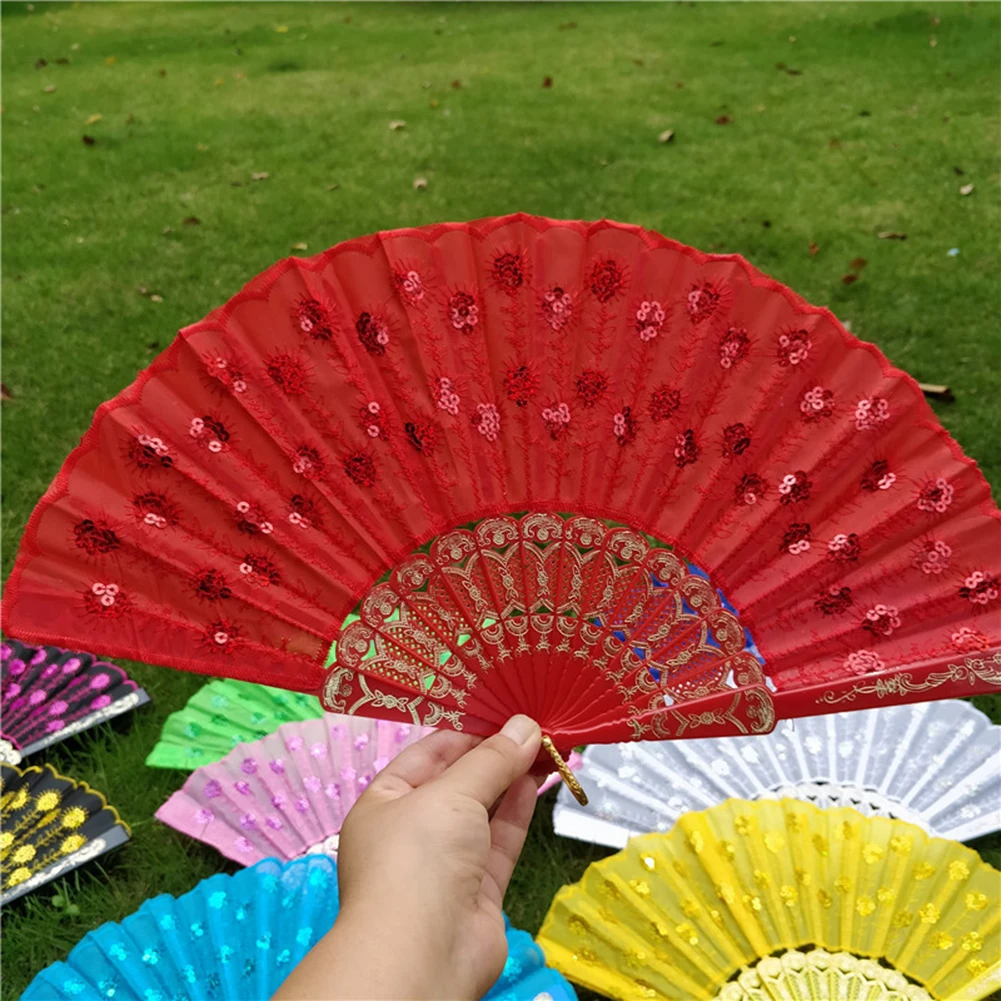 Fan Folding Fan Folding Decoration Hand Held FAN Multicolor New Chinese Party Plastic Satin Silk Spanish Style
Fan Folding Fan Folding Decoration Hand Held FAN Multicolor New Chinese Party Plastic Satin Silk Spanish Style