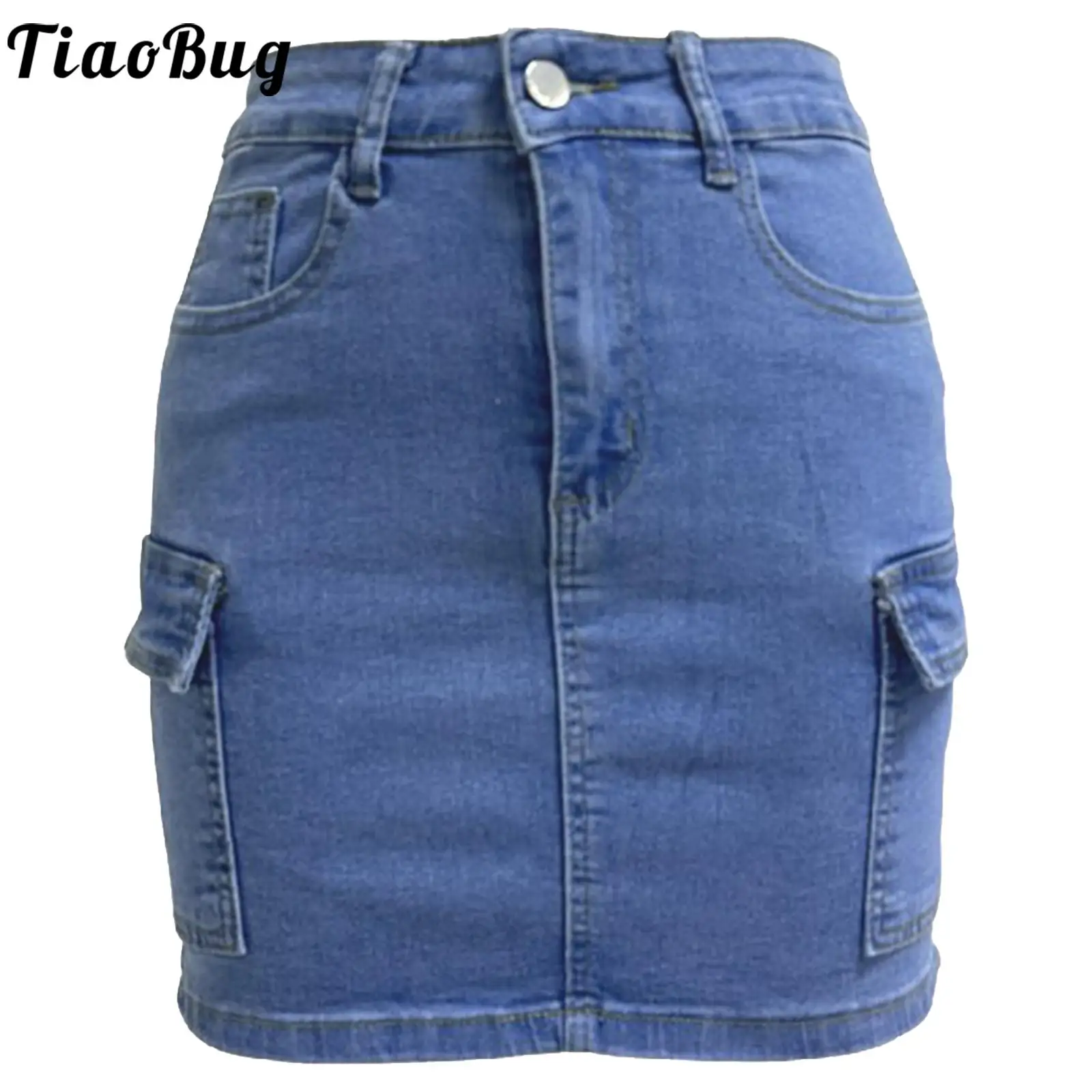 Женская мини-юбка с карманами
Женская мини-юбка с карманами