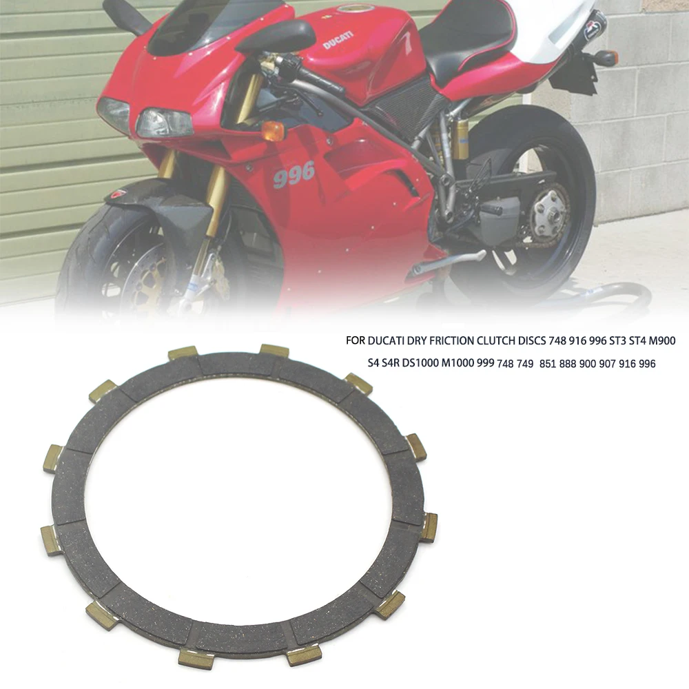 1 шт. диски фрикционного сцепления для Ducati 748 916 996 ST3 ST4 M900 S4 S4R DS1000 M1000 999 796 803 1098 1198 848 796 1100
1 шт. диски фрикционного сцепления для Ducati 748 916 996 ST3 ST4 M900 S4 S4R DS1000 M1000 999 796 803 1098 1198 848 796 1100