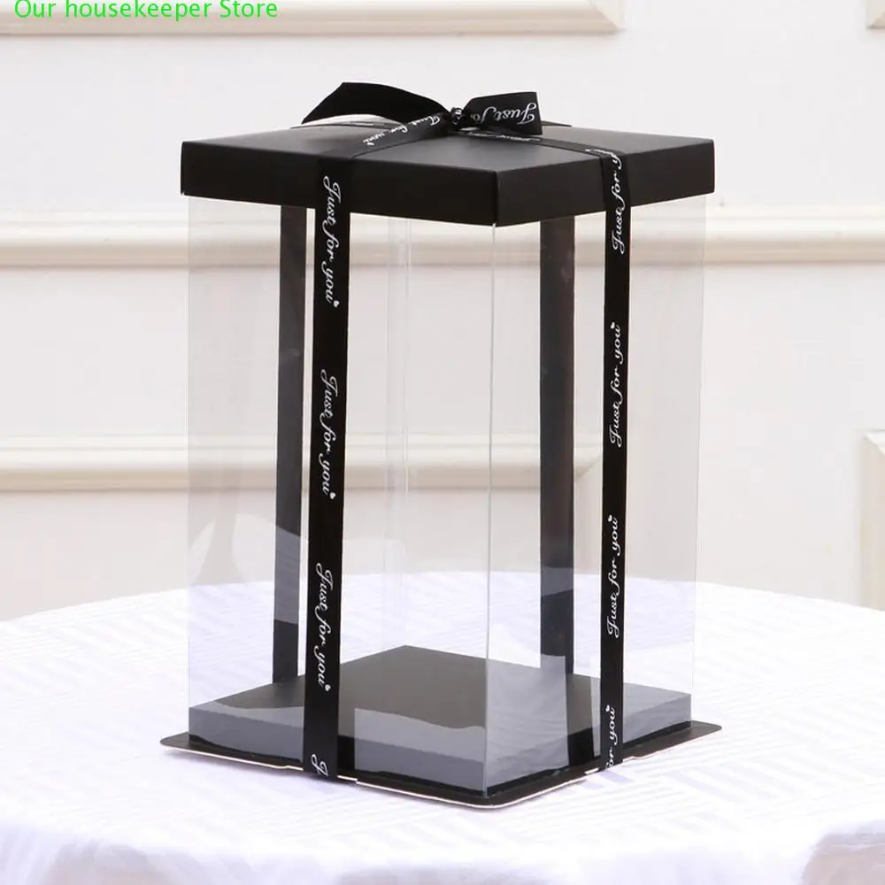 30.5x30.5x40CM Transparent Empty Gift Box for Artificial Teddy Bear Rose Flower Gifts Box Women Plush Bear Rabbit Gift
30.5x30.5x40CM Transparent Empty Gift Box for Artificial Teddy Bear Rose Flower Gifts Box Women Plush Bear Rabbit Gift