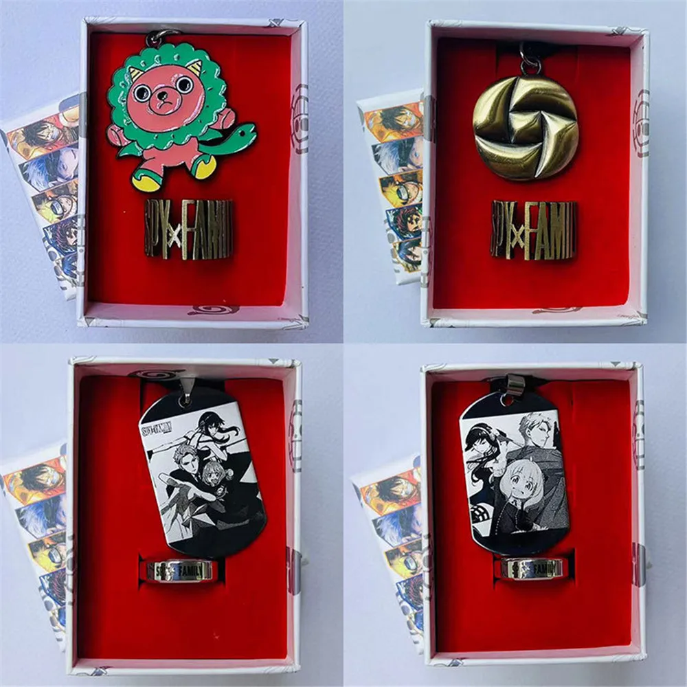 2 шт./компл. аниме шпионская семья X косплей ожерелье Аня Химера кулон кольца ювелирные изделия Подарочная фигурка игрушка
2 шт./компл. аниме шпионская семья X косплей ожерелье Аня Химера кулон кольца ювелирные изделия Подарочная фигурка игрушка