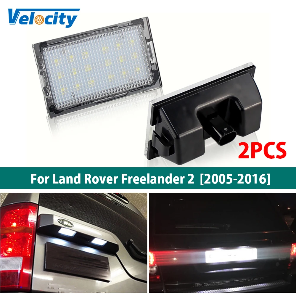 2Pcs Car LED Number License Plate Light For Land Rover Freelander 2 Suitable 2006-2015 Year Canbus No Error Auto Accessories
2Pcs Car LED Number License Plate Light For Land Rover Freelander 2 Suitable 2006-2015 Year Canbus No Error Auto Accessories