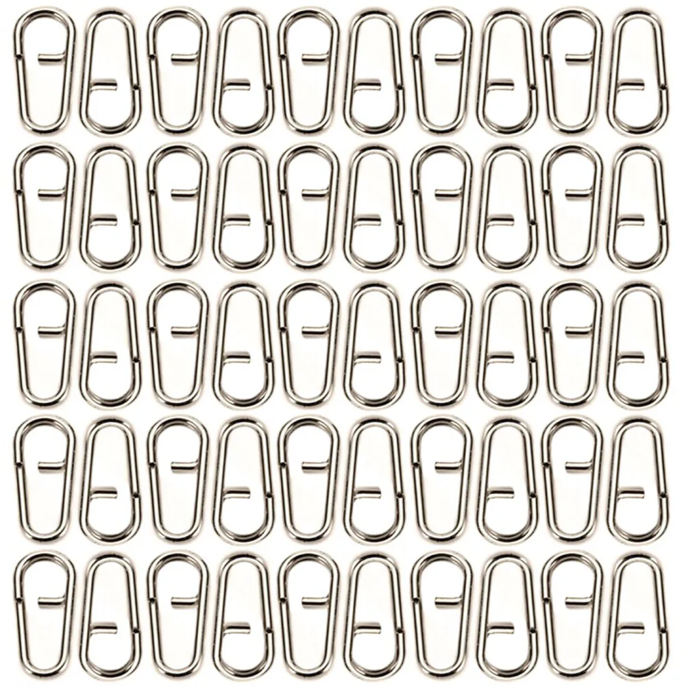 Durable Split Rings Fishing Connector Terminal Tackle 16x7x1.2mm(S) 21x9x1.5mm(L) 25g/50g/100g Fishing Oval Silver
Durable Split Rings Fishing Connector Terminal Tackle 16x7x1.2mm(S) 21x9x1.5mm(L) 25g/50g/100g Fishing Oval Silver