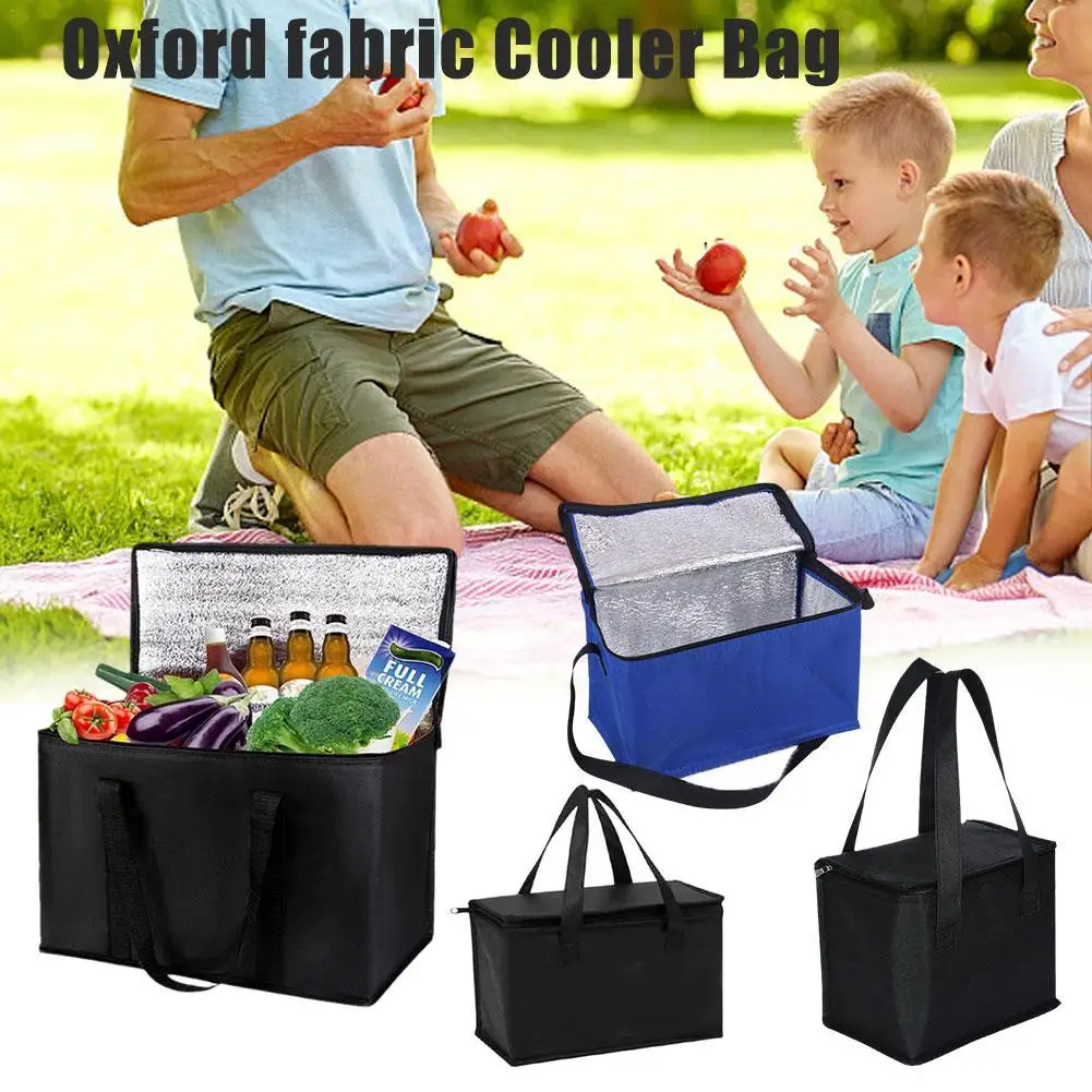 

Outdoor Cooler Box Portable Thermal Insulated Cooler Bag Camping Foods Drink Bento Bags BBQ Zip Pack Picnic Supplies Кемпинг