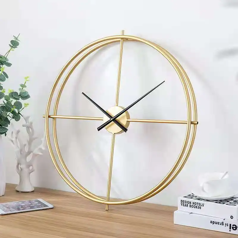 Round Nordic Wall Clock Metal Living Room Designer Silent Wall Clock Office Classic Luxury Horloge Murale Home Decor GXR45XP
Round Nordic Wall Clock Metal Living Room Designer Silent Wall Clock Office Classic Luxury Horloge Murale Home Decor GXR45XP