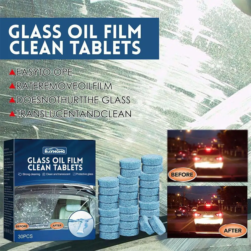 NEW Glass Oil Film Cleaning Tablets Car Degreasing Cleaning Car Effervescent Glass Tablets Cleaning Maintenance Cleaning Fi Z9T2
NEW Glass Oil Film Cleaning Tablets Car Degreasing Cleaning Car Effervescent Glass Tablets Cleaning Maintenance Cleaning Fi Z9T2