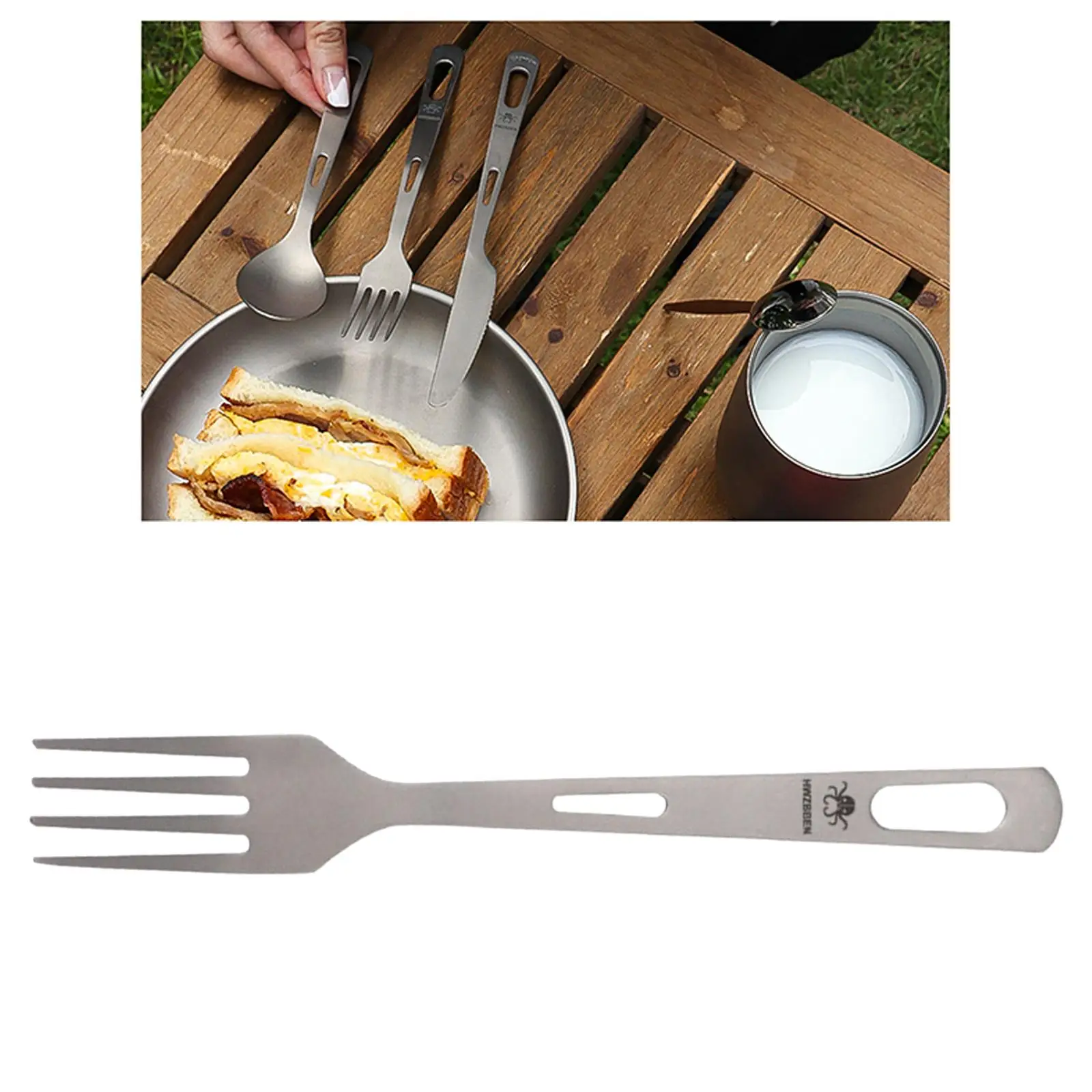 Portable Titanium Cutlery Spoon Utensil Camping Dinnerware Flatware Tableware for Travel Restaurant Indoor
Portable Titanium Cutlery Spoon Utensil Camping Dinnerware Flatware Tableware for Travel Restaurant Indoor