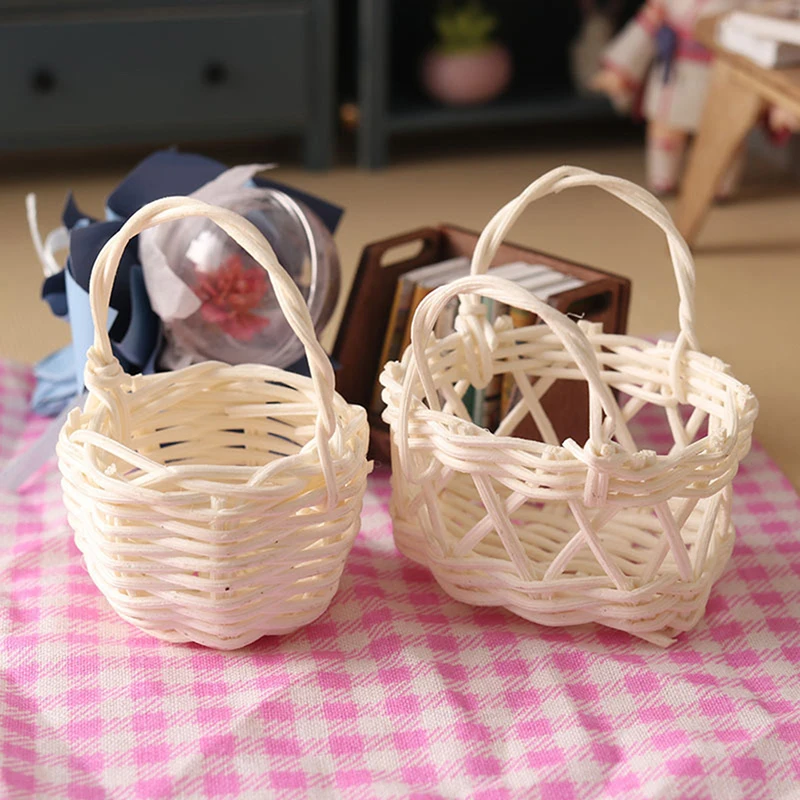 1pc Kawaii 1:12 Dollhouse Miniature Storage Basket Food Vegetable Woven Frame Model Kitchen Decor Toy Doll House Accessories
1pc Kawaii 1:12 Dollhouse Miniature Storage Basket Food Vegetable Woven Frame Model Kitchen Decor Toy Doll House Accessories