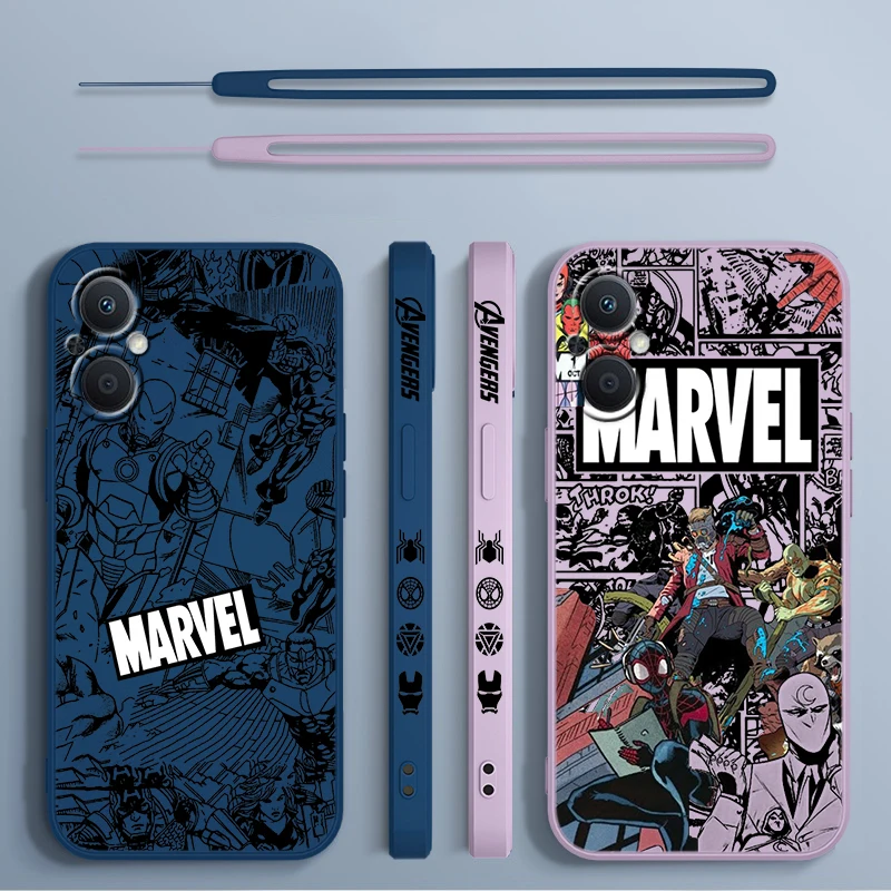 Marvel Avengers Comics Cool Phone Case For OPPO Find X5 X3 X2 Lite Pro Neo A5 A53 A94 4G 5G Liquid Left Rope Soft Cover
Marvel Avengers Comics Cool Phone Case For OPPO Find X5 X3 X2 Lite Pro Neo A5 A53 A94 4G 5G Liquid Left Rope Soft Cover