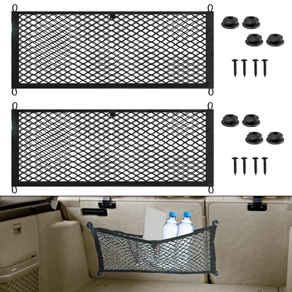 Car Storage Net Back Rear Trunk Storage Net Plastic Elastic String Net Magic Sticker Auto Organizer Seat Back Bag With Screws
Car Storage Net Back Rear Trunk Storage Net Plastic Elastic String Net Magic Sticker Auto Organizer Seat Back Bag With Screws