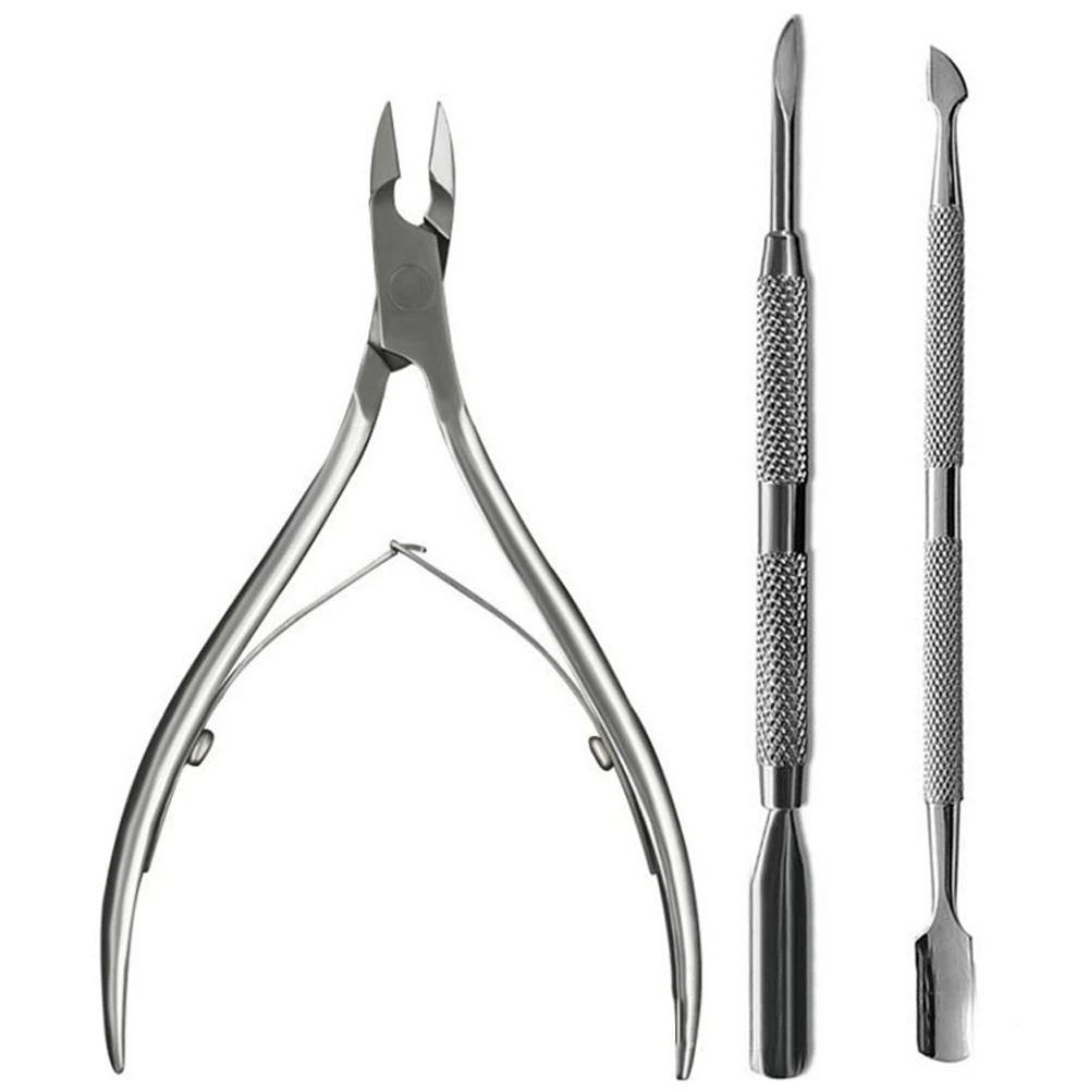 3pcs Nail Cuticle Scissors Nail Polish Dead Skin Remover Pedicure Manicure Tool Stainless Steel Clipper Trimmer for Nails Tips
3pcs Nail Cuticle Scissors Nail Polish Dead Skin Remover Pedicure Manicure Tool Stainless Steel Clipper Trimmer for Nails Tips