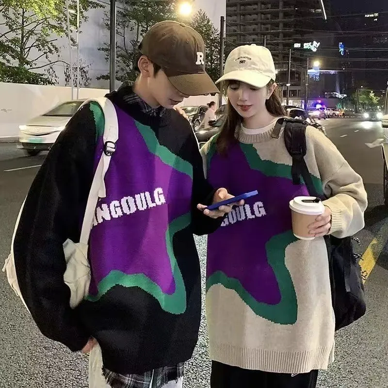 Star star Print Harajuku Thick Sweater Women Gothic Vintage Ripped Grunge Y2k Jumper Streetwear Korean Oversize Hiphop Pullover
Star star Print Harajuku Thick Sweater Women Gothic Vintage Ripped Grunge Y2k Jumper Streetwear Korean Oversize Hiphop Pullover