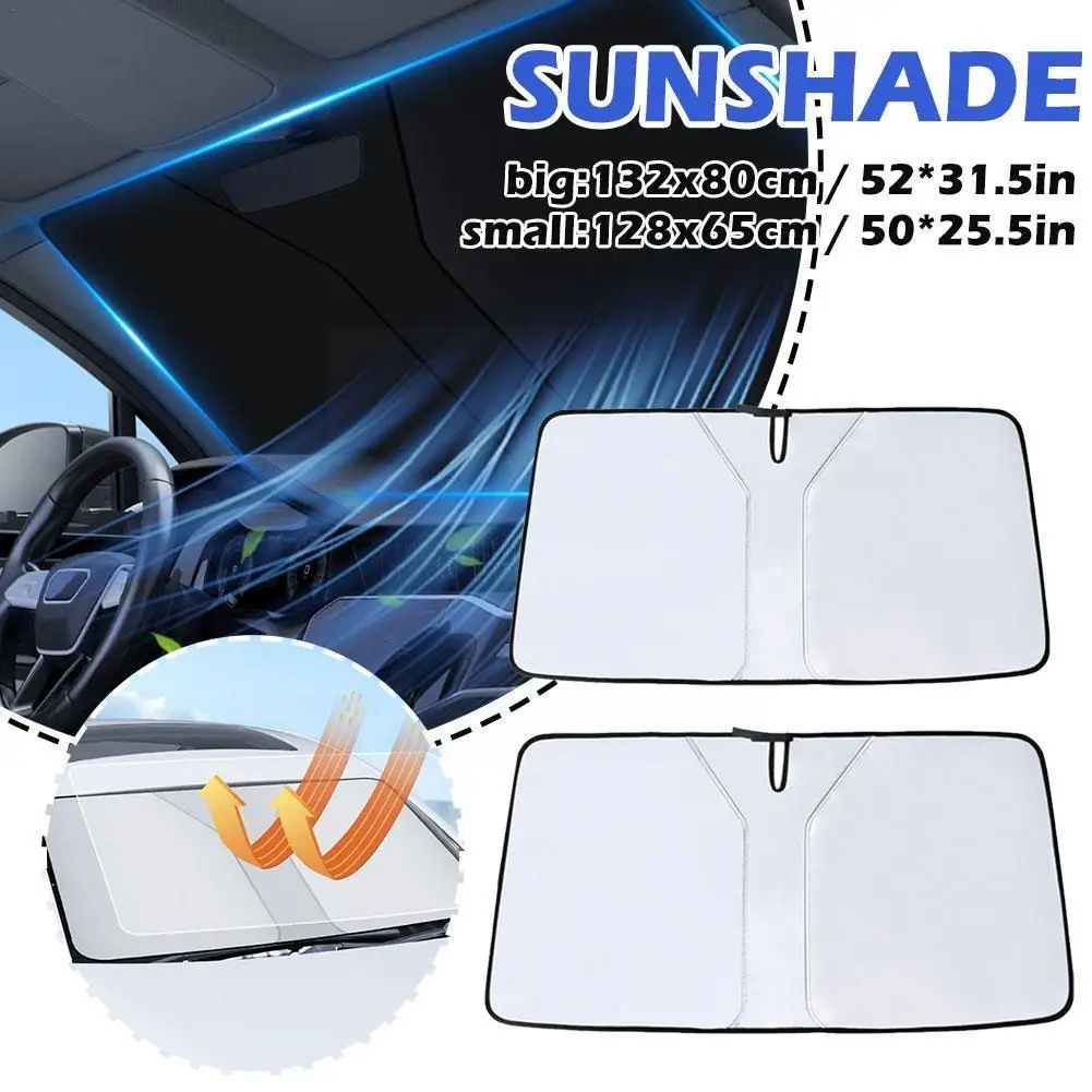 Car Windshield Sun Shade Blocks UV Rays Sun Visor Protector Anti UV Covers Window Sunshade Front Sun Foldable N5J0
Car Windshield Sun Shade Blocks UV Rays Sun Visor Protector Anti UV Covers Window Sunshade Front Sun Foldable N5J0