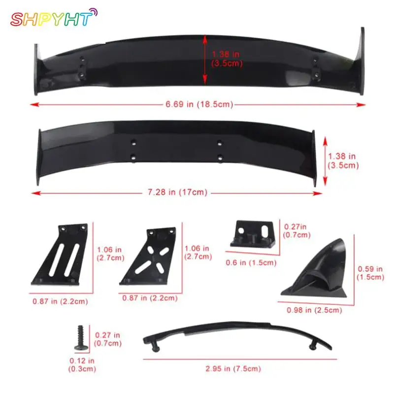 1:10 RC Drift Car Accessories Parts 1/10 RC Drift Car Wing Series Plastic Spoiler Car Styling Decoration Car Tail Wing
1:10 RC Drift Car Accessories Parts 1/10 RC Drift Car Wing Series Plastic Spoiler Car Styling Decoration Car Tail Wing