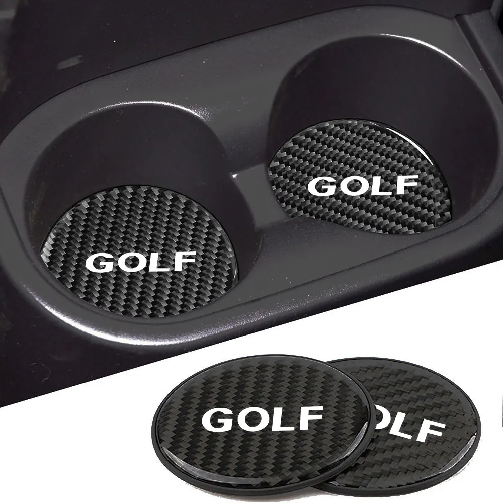 2Pcs Car Water Coaster Cup Mat Bottle Holder Carbon Fiber PVC Non-Slip Mat for Volkswagen GOLF Logo 5 6 7 8 Auto Accessories
2Pcs Car Water Coaster Cup Mat Bottle Holder Carbon Fiber PVC Non-Slip Mat for Volkswagen GOLF Logo 5 6 7 8 Auto Accessories