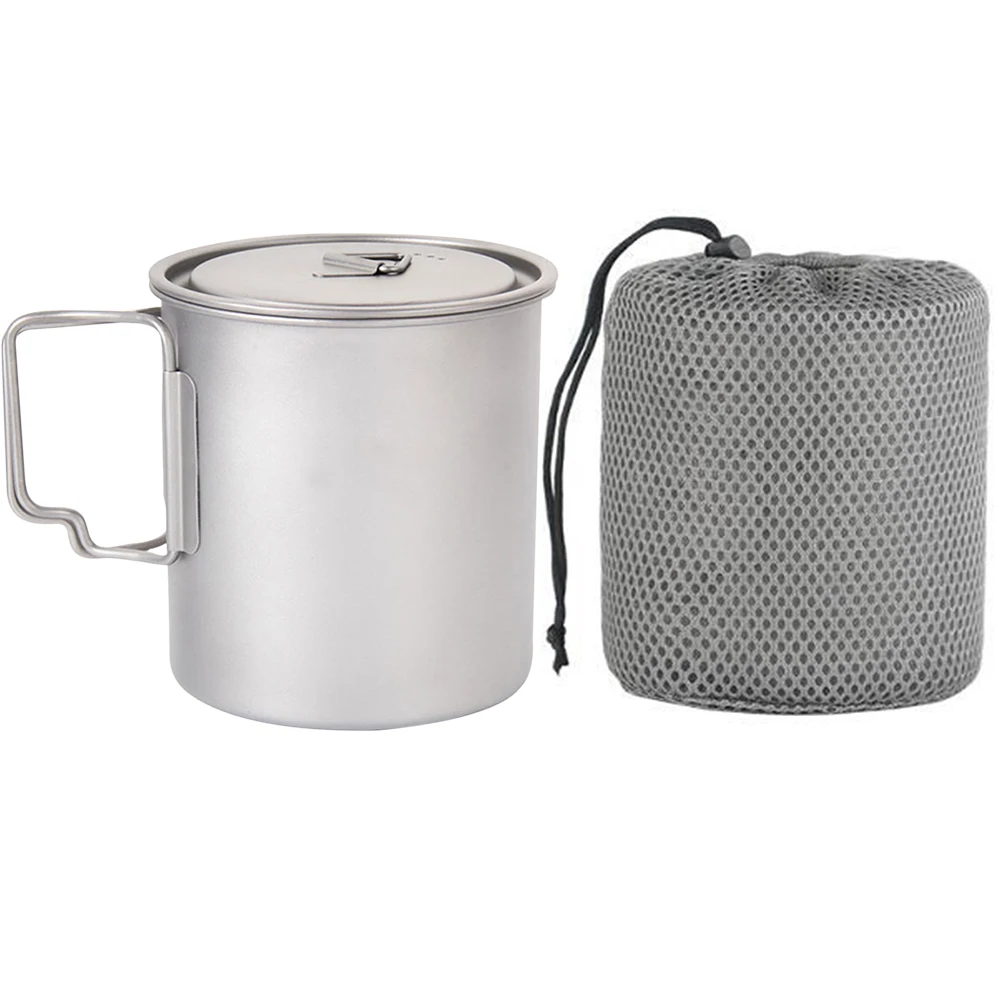 750ml Lightweight Camping Mug Titanium Cup Travel Cooking Tableware Picnic Utensils Cookware Outdoor Kitchen Equipment
750ml Lightweight Camping Mug Titanium Cup Travel Cooking Tableware Picnic Utensils Cookware Outdoor Kitchen Equipment
