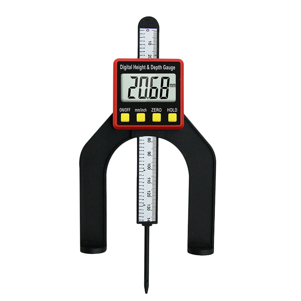 Digital Depth Gauge LCD Height Gauges Calipers With Magnetic Feet For Router Tables Woodworking Measuring Tools
Digital Depth Gauge LCD Height Gauges Calipers With Magnetic Feet For Router Tables Woodworking Measuring Tools
