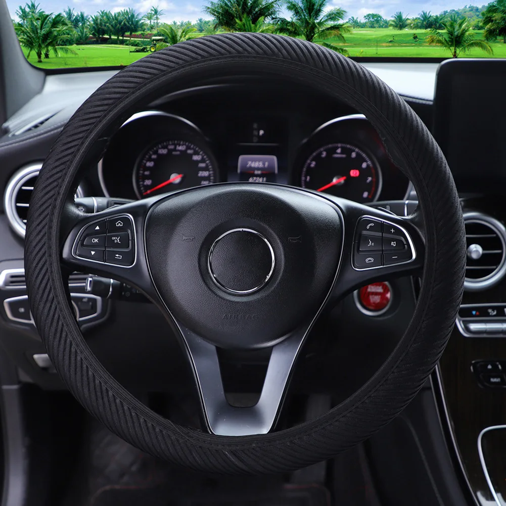 Steering Wheel Steering Wheel Cover Steering Wheel Anti Slip Breathable Leather Steering Wheel Cover Black Fits Most Cars
Steering Wheel Steering Wheel Cover Steering Wheel Anti Slip Breathable Leather Steering Wheel Cover Black Fits Most Cars