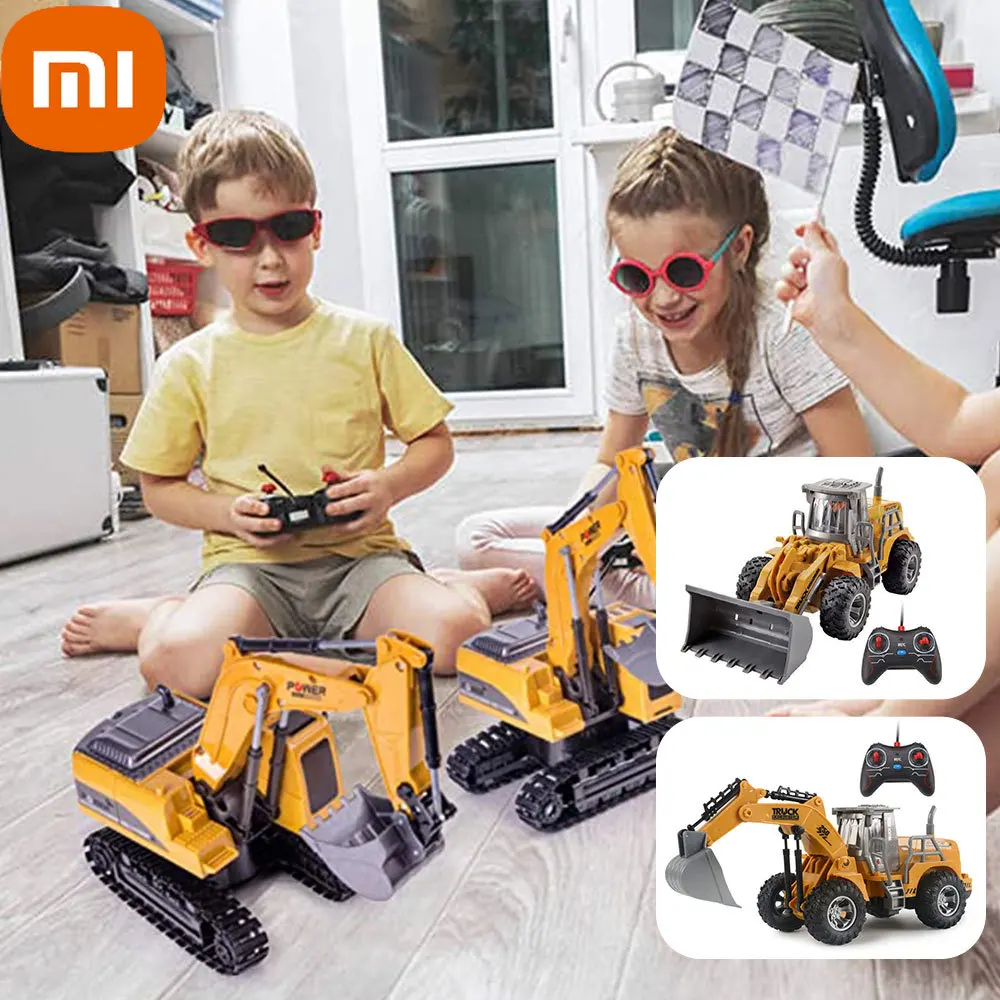 Xiaomi Control Engineering Vehicle RC Excavator Construction Model Toy for Kids Gift Truck Bulldozer Digger Engineering Vehicle
Xiaomi Control Engineering Vehicle RC Excavator Construction Model Toy for Kids Gift Truck Bulldozer Digger Engineering Vehicle