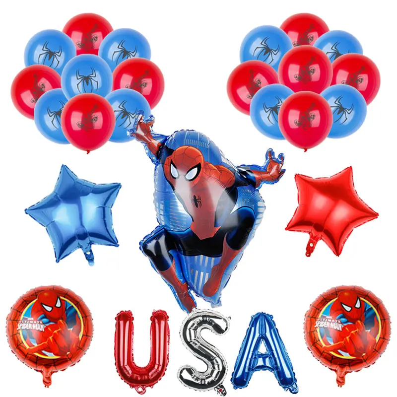 Набор фольгированных воздушных шаров «Человек-паук», 1 комплект
Набор фольгированных воздушных шаров «Человек-паук», 1 комплект