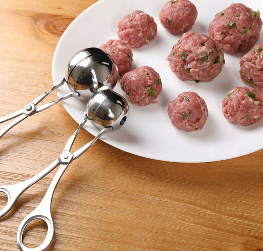 Meatball Maker Tool Clip Newbie Non Stick Stuffed Meat Ball Spoon Shaper Cooking Scoop Stainless Steel Kitchen Accessories
Meatball Maker Tool Clip Newbie Non Stick Stuffed Meat Ball Spoon Shaper Cooking Scoop Stainless Steel Kitchen Accessories