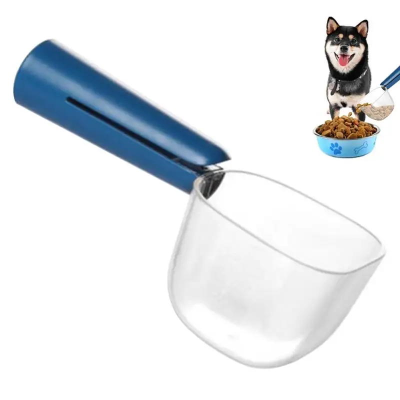 

Pet Food Scoop Puppy Food Cups With Measuring Lines Comfortable Long Handle Scoop For Dogs Cats Ferrets And Rabbits Food