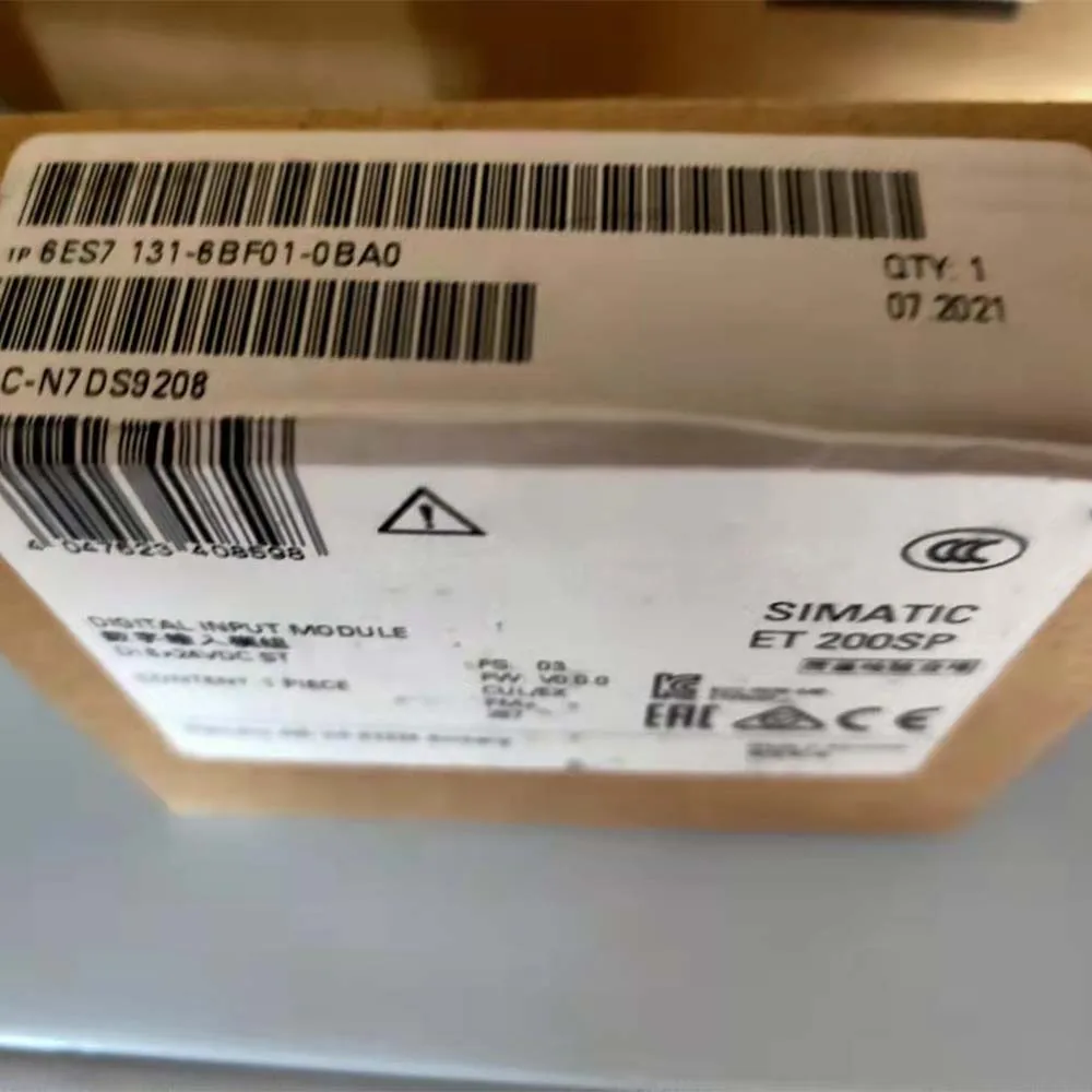 

Brand New For Siemens 6ES7 131-6BF01-0BA0 6ES7131-6BF01-0BA0 Control Module in Box Sealed