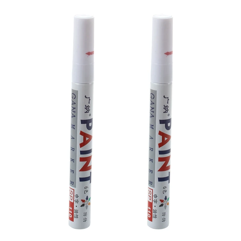 Retail 2X White Permanent Car Tyre Tire Metal Paint Pen Marker
Retail 2X White Permanent Car Tyre Tire Metal Paint Pen Marker