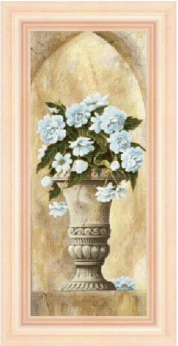 Blue flower and geranium DIY Embroidery Cross Stitch Kits Craft Needlework Canvas Cotton
Blue flower and geranium DIY Embroidery Cross Stitch Kits Craft Needlework Canvas Cotton