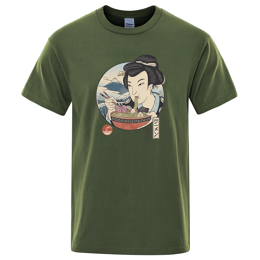 Ukiyo-E Style Anime A Taste Of Japan Mens Clothing T Shirt Fashion Brand Summer T-Shirts Cotton Breathable Short Sleeve Tops
Ukiyo-E Style Anime A Taste Of Japan Mens Clothing T Shirt Fashion Brand Summer T-Shirts Cotton Breathable Short Sleeve Tops