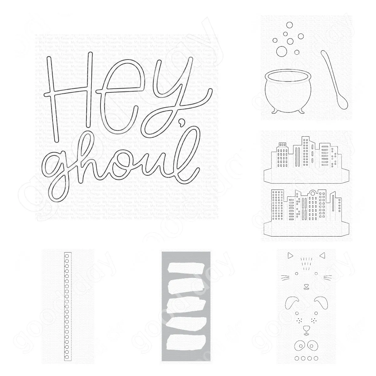 New Witch's Cauldron and Landscape Cutting Dies Stencil Scrapbook Diary Decoration Embossing Template Diy Greeting Card Handmade
New Witch's Cauldron and Landscape Cutting Dies Stencil Scrapbook Diary Decoration Embossing Template Diy Greeting Card Handmade