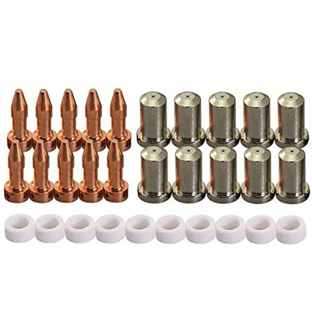 Durable PT 23/27 Plasma Cutter Consumables for Long lasting Performance Includes Electrode Tip Nozzles 33366XL 33367 33418
Durable PT 23/27 Plasma Cutter Consumables for Long lasting Performance Includes Electrode Tip Nozzles 33366XL 33367 33418