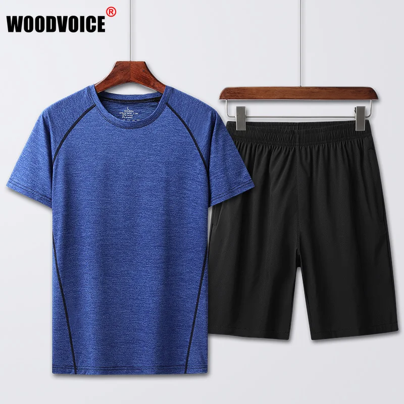2022 Men Summer Tracksuit Women Casual Sports Sets Solid Color Short Sleeve Shorts Sets Unisex Mens Fashion Ice Silk Sportswear
2022 Men Summer Tracksuit Women Casual Sports Sets Solid Color Short Sleeve Shorts Sets Unisex Mens Fashion Ice Silk Sportswear