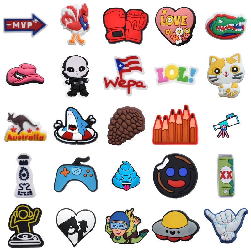 Women Charm Girl Shoes Accessories Gifts Para Pins Decorations for Crocs Men Set Jeans Boy Shoe Charms Wholesale Bulk Kids Packs 
Women Charm Girl Shoes Accessories Gifts Para Pins Decorations for Crocs Men Set Jeans Boy Shoe Charms Wholesale Bulk Kids Packs