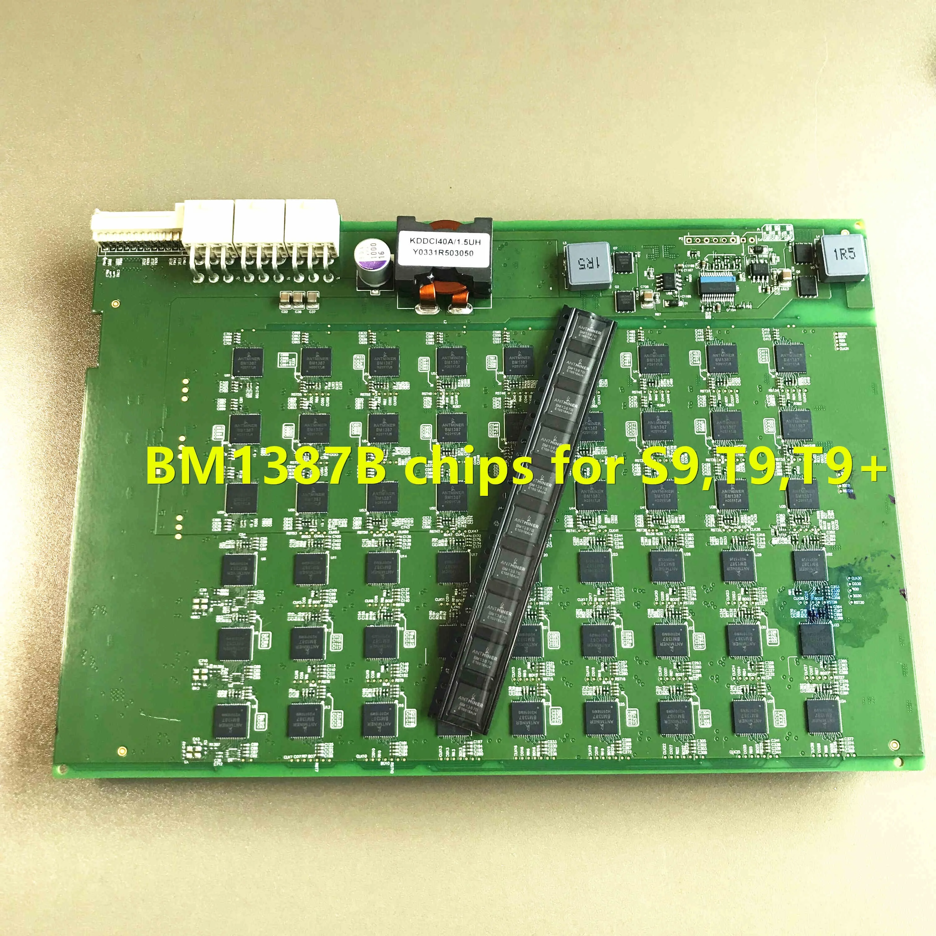 50PCS BM1387 BM1387B ASIC chip Bitcoin Miner S9 S9i T9 T9+ ASIC Chip AND Free hashboard repair manual ENGLISH!
50PCS BM1387 BM1387B ASIC chip Bitcoin Miner S9 S9i T9 T9+ ASIC Chip AND Free hashboard repair manual ENGLISH!