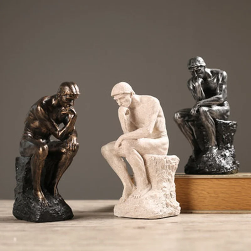 Nordic Resin Sandstone Thinkers Figurines Modern Head-Shaped Miniature Statuette Gift Living Room Decoration Interior
Nordic Resin Sandstone Thinkers Figurines Modern Head-Shaped Miniature Statuette Gift Living Room Decoration Interior