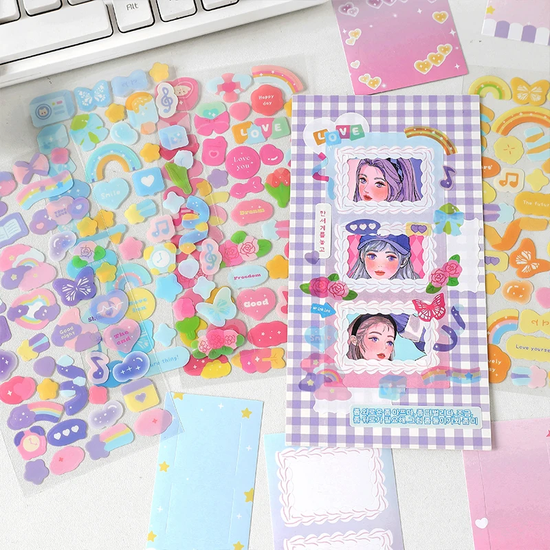 14 pcs/pack INS Kawaii Creativity Stickers Diy Diary Album Stationery Decorative Scrapbooking accessories Craft Supplies
14 pcs/pack INS Kawaii Creativity Stickers Diy Diary Album Stationery Decorative Scrapbooking accessories Craft Supplies