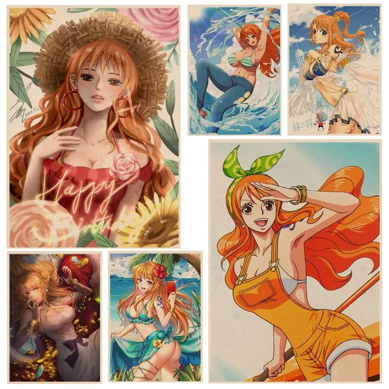 BANDAI Nami Classic Anime Poster Vintage Room Home Bar Cafe Decor Stickers Wall Painting
BANDAI Nami Classic Anime Poster Vintage Room Home Bar Cafe Decor Stickers Wall Painting