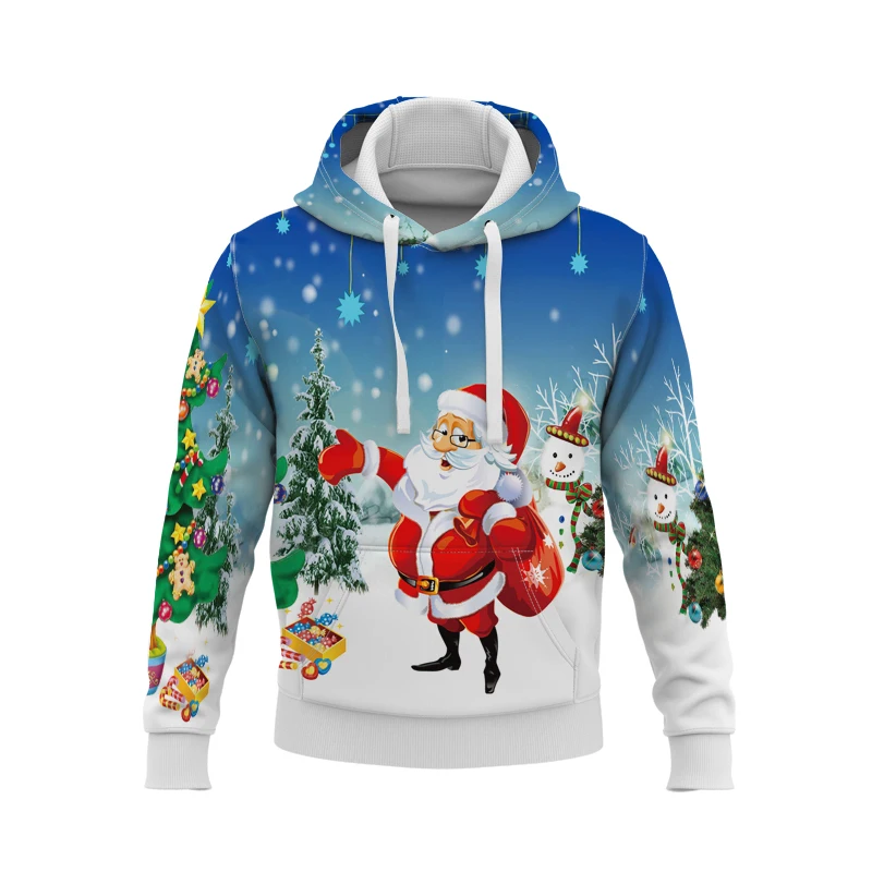 Cartoon Style X'mas Snowman Printing Children Hoodies Fashion Santa Claus Pattern Boys and Girls Tops Oversized Man Sweatshirts
Cartoon Style X'mas Snowman Printing Children Hoodies Fashion Santa Claus Pattern Boys and Girls Tops Oversized Man Sweatshirts