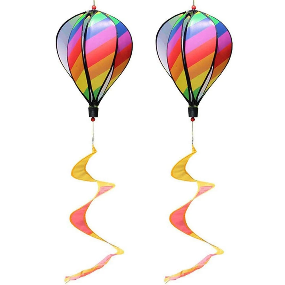 2PCS Balloon Wind Spinner Striped Windsock Balloon Yard Decor Spiral Balloon Windmill
2PCS Balloon Wind Spinner Striped Windsock Balloon Yard Decor Spiral Balloon Windmill