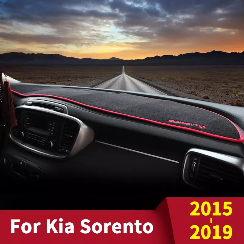 Чехол для приборной панели автомобиля Kia Sorento Prime UM 2015 2016 2017 2018 2019 2020 |