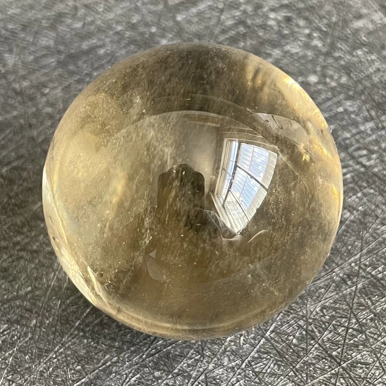 82g Natural Stone Citrine Crystal Ball Rainbow Quartz Sphere Polished Rock Reiki Healing W4
82g Natural Stone Citrine Crystal Ball Rainbow Quartz Sphere Polished Rock Reiki Healing W4