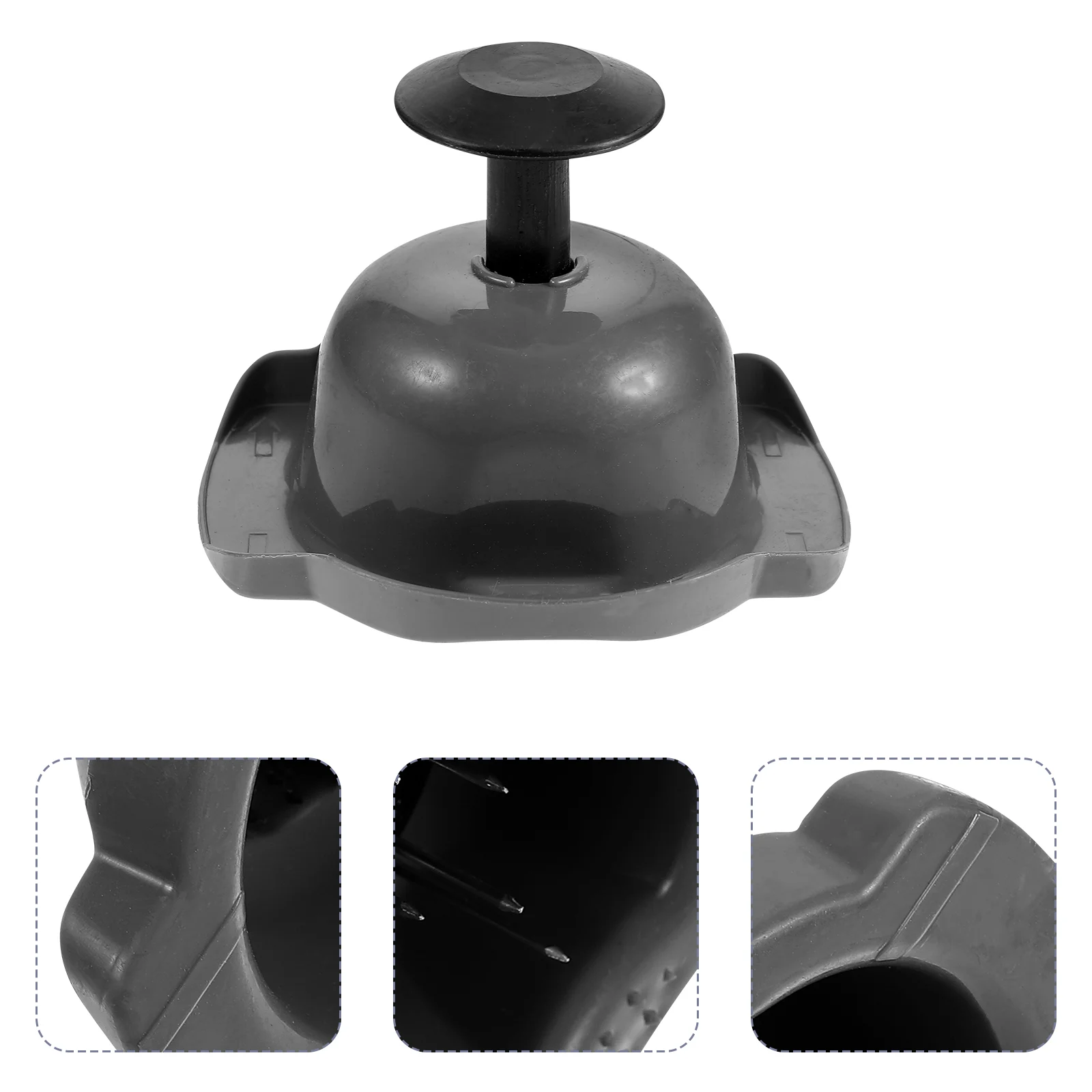 2 Pcs Fruit Chopper Hand Guard Finger Protector Food Holder Kitchen Shield 11X10CM Grater Protective Tools Black Plastic
2 Pcs Fruit Chopper Hand Guard Finger Protector Food Holder Kitchen Shield 11X10CM Grater Protective Tools Black Plastic